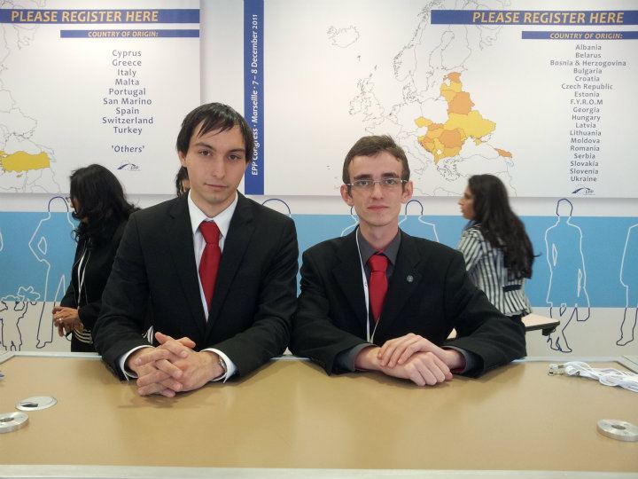 Dobrovoľníci na Kongrese EPP v Marseille
